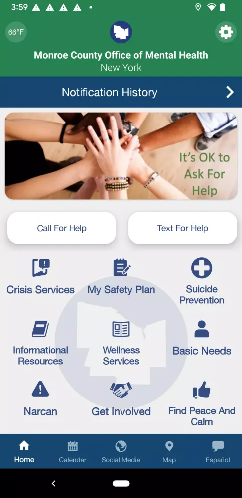 Capturas de pantalla de Monroe Mental Health