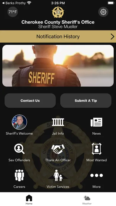 Cherokee County Sheriff SC स्क्रीनशॉट