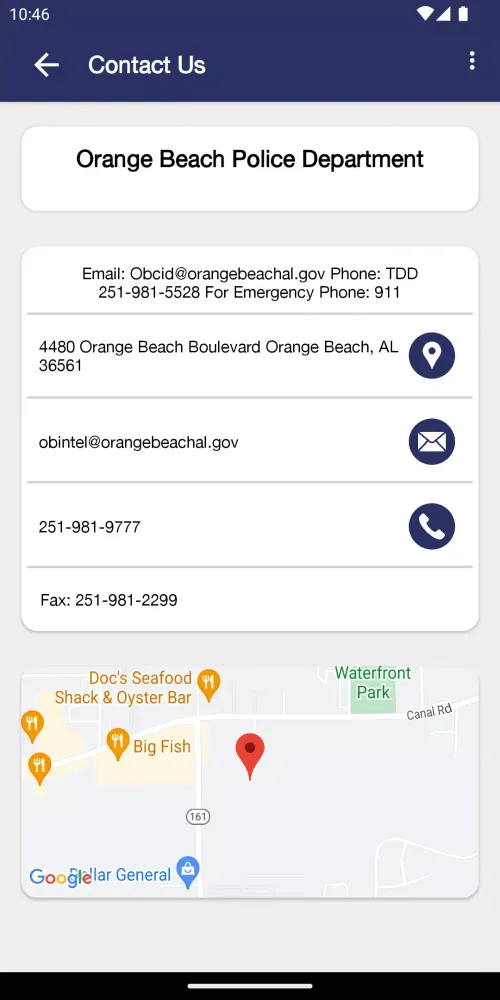 Orange Beach Police AL Screenshots