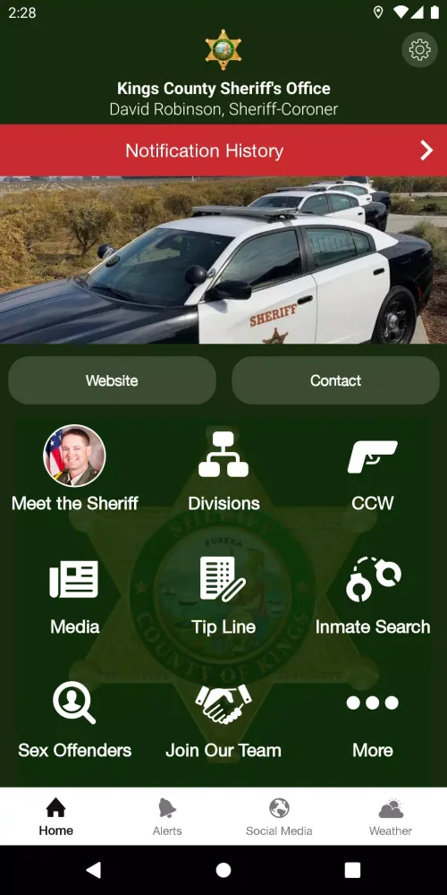 Kings County Sheriff CA Screenshots