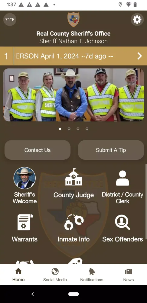 Zrzuty ekranu Real County Sheriff (TX)