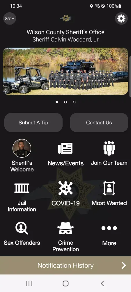 Wilson County Sheriff NC Screenshots