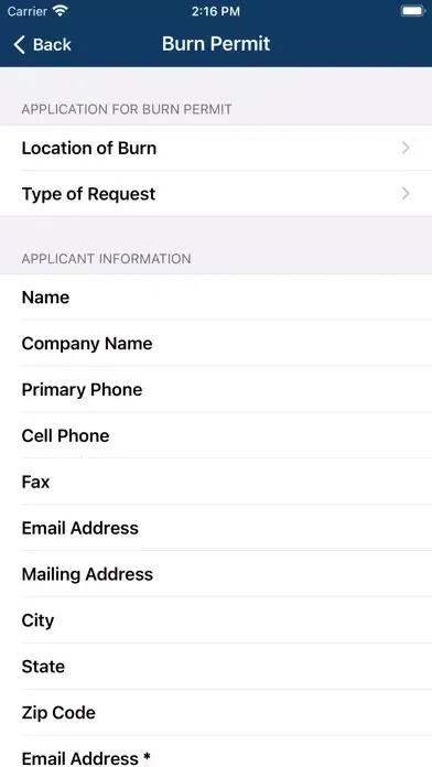 Tangkapan skrin Nixa Fire District App