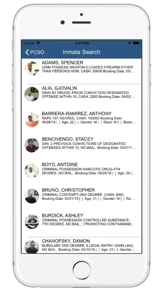 Screenshot di Putnam County Sheriff NY