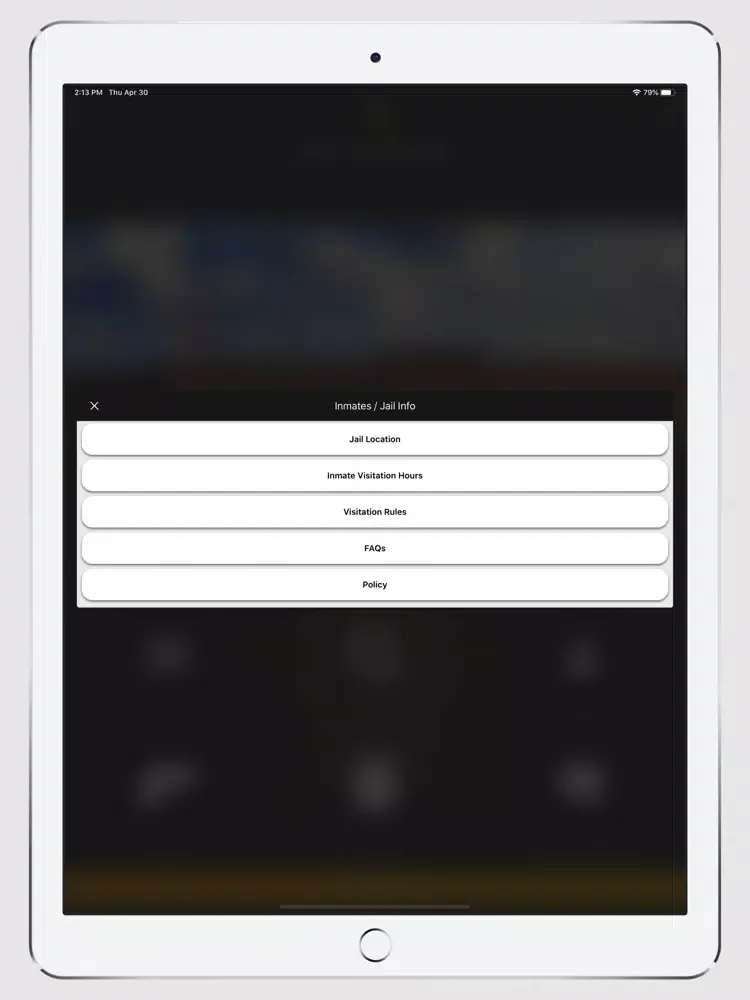 Morgan County Sheriffs Office iPad スクリーンショット