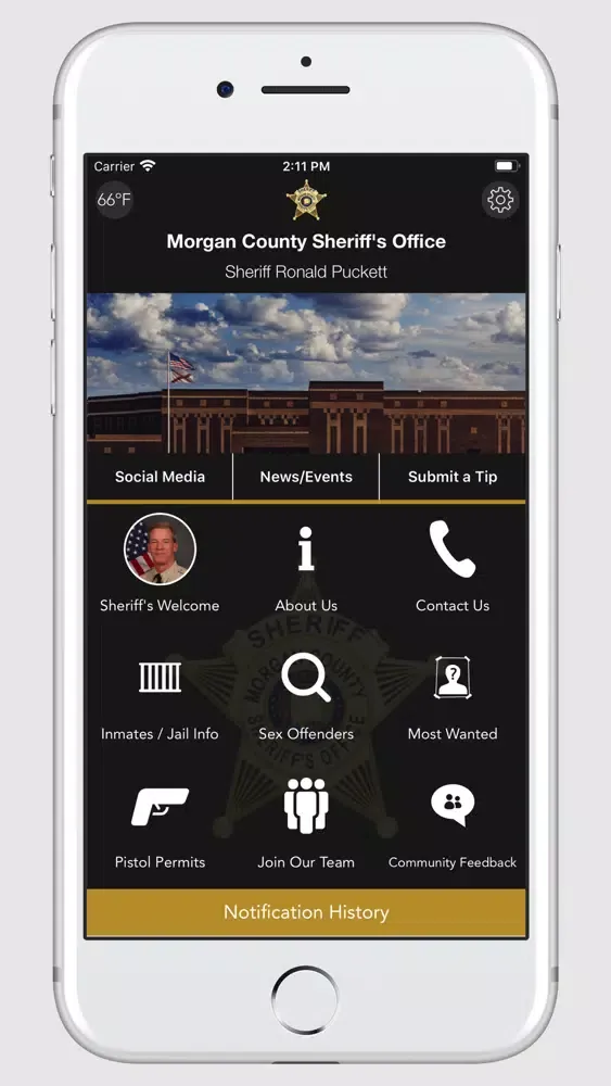 Morgan County Sheriffs Office スクリーンショット