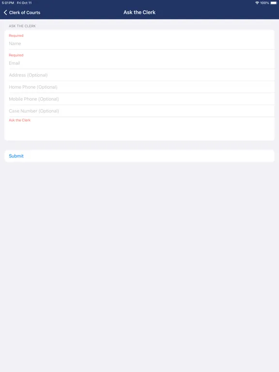 صور Adams County Clerk of Courts iPad 