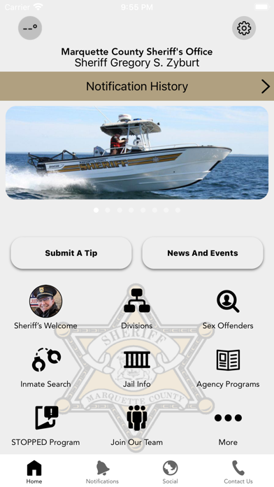 Capturas de pantalla de Marquette County Sheriff
