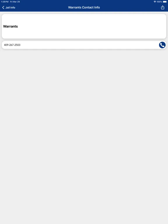 Captures d'écran de Chambers County SO (TX) iPad