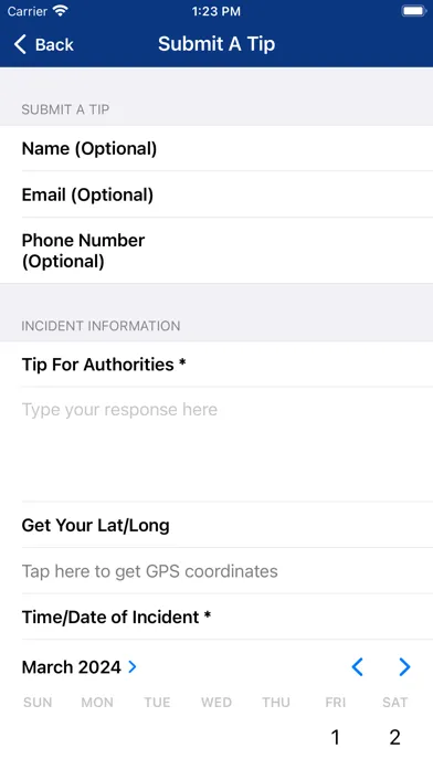 Captures d'écran de Chambers County SO (TX)