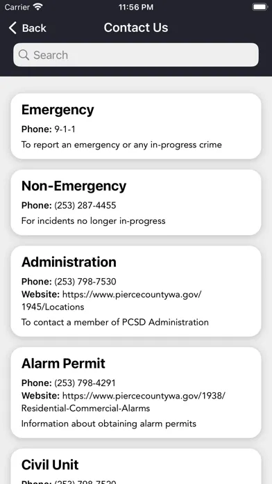 Pierce Co Sheriff’s Office應用截圖
