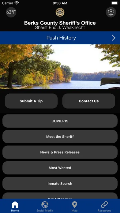 Captures d'écran de Berks County Sheriff