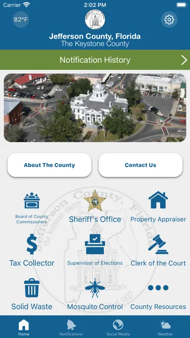Ảnh chụp màn hình của Jefferson County Board FL