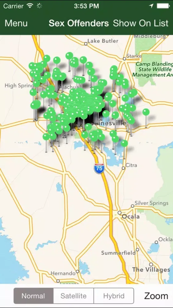 Capturas de tela do Alachua County FL Sheriff's Office