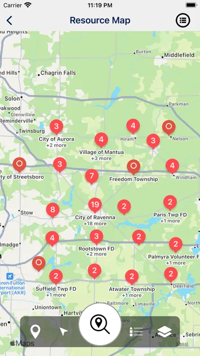 Ảnh chụp màn hình của Portage County EMA