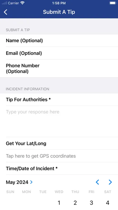 Screenshot di Mercer County Sheriff's Office