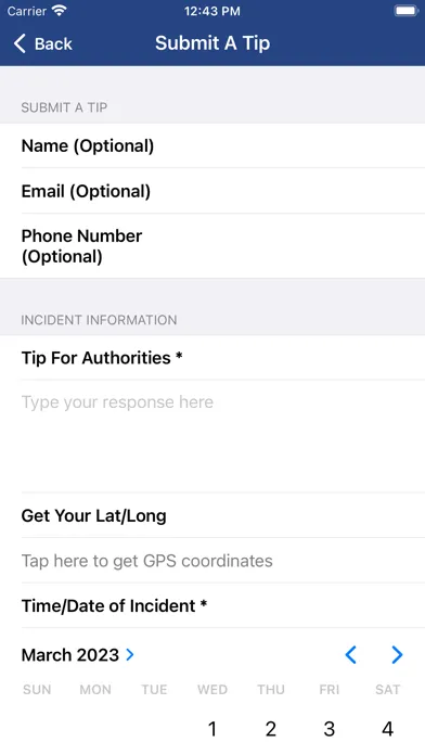 Smith County Sheriff's Office Screenshots