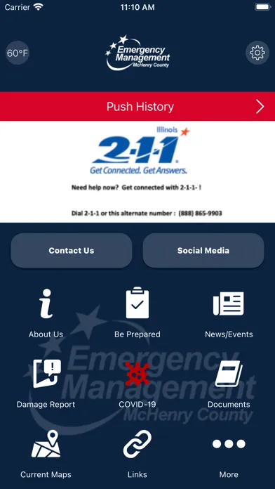 Captures d'écran de McHenry County EMA (IL)