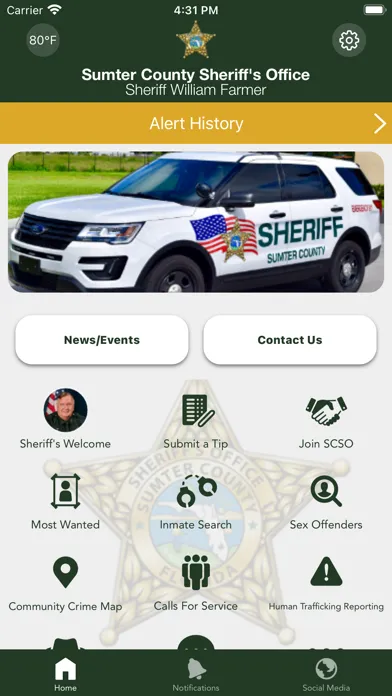 Sumter County Sheriff's Office سکرین شاٹس