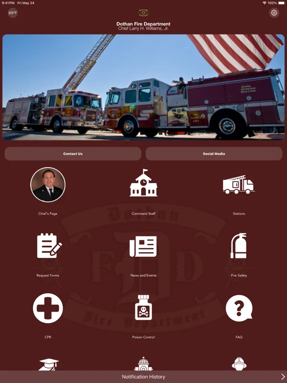 Dothan Fire Department iPad  スクリーンショット