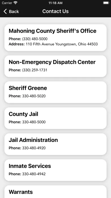 تصاویر Mahoning County Sheriff Ohio