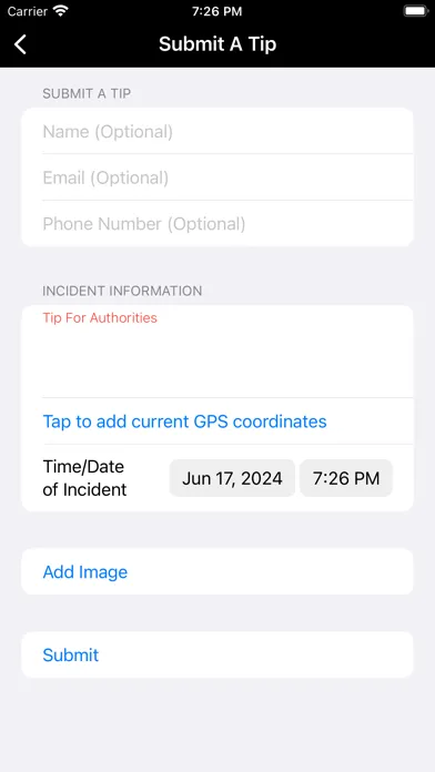 Capturas de tela do Ventura County Sheriff Office