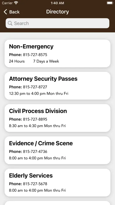 Скриншоты Will County Sheriffs Office IL
