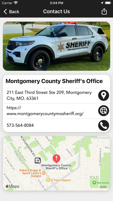 Montgomery County Sheriff (MO) Ekran Görüntüleri