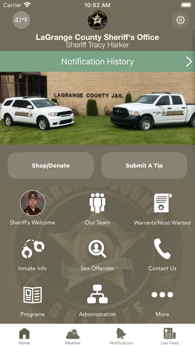Lagrange County Sheriff IN Screenshots