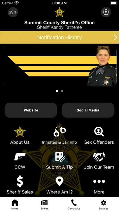 Summit County Sheriff’s Office Screenshots