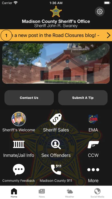 Madison County Sheriff Ohio Screenshots