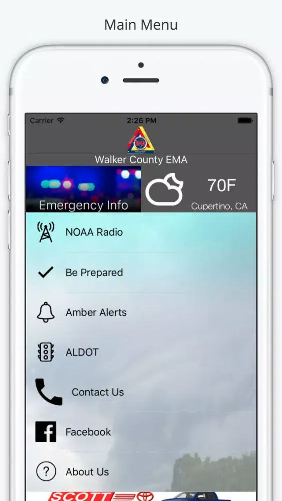 Walker County Alabama Emergency Management Agency سکرین شاٹس
