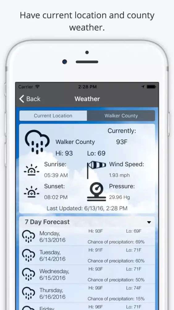 Walker County Alabama Emergency Management Agency سکرین شاٹس