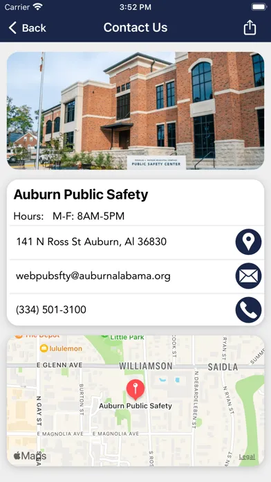 Tangkapan layar Auburn Public Safety