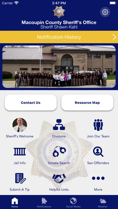 Macoupin County Sheriff IL Screenshots