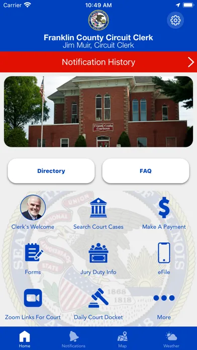 Franklin Circuit Clerk IL Screenshots