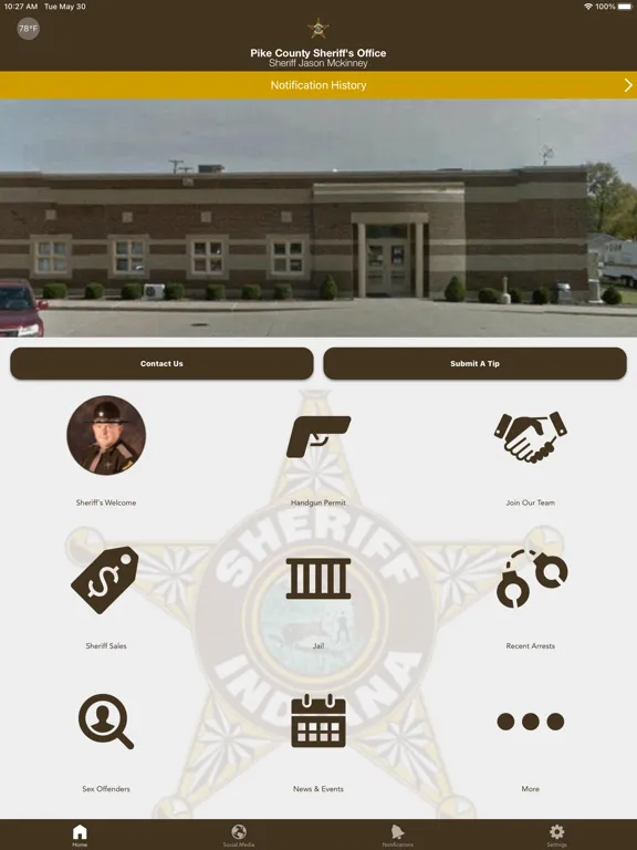 Capturas de pantalla de Pike County Sheriff’s Office iPad 