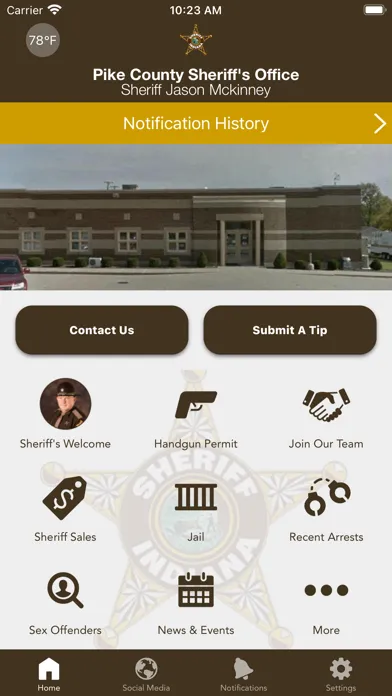 Capturas de pantalla de Pike County Sheriff’s Office