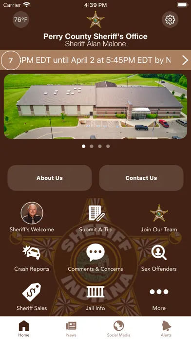 Perry County Sheriff’s Office Screenshots