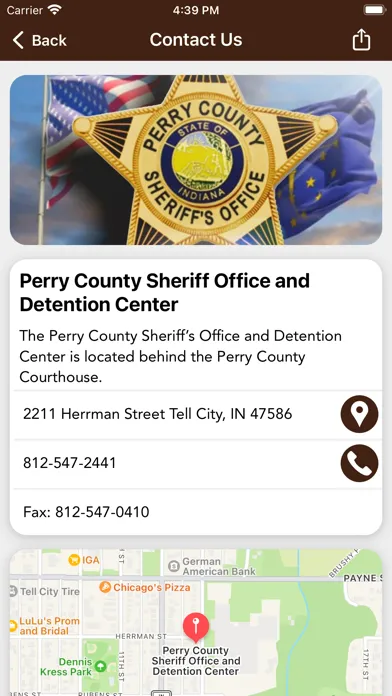 Perry County Sheriff’s Office Screenshots
