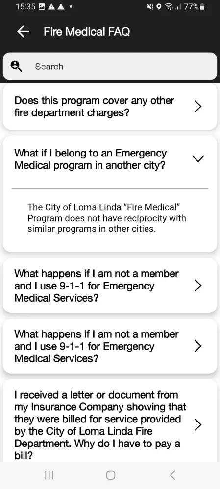 Loma Linda Fire Department應用截圖