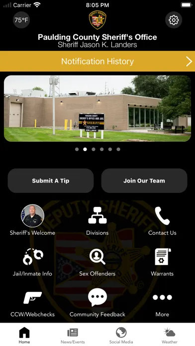 Paulding Sheriff's Office (OH) سکرین شاٹس