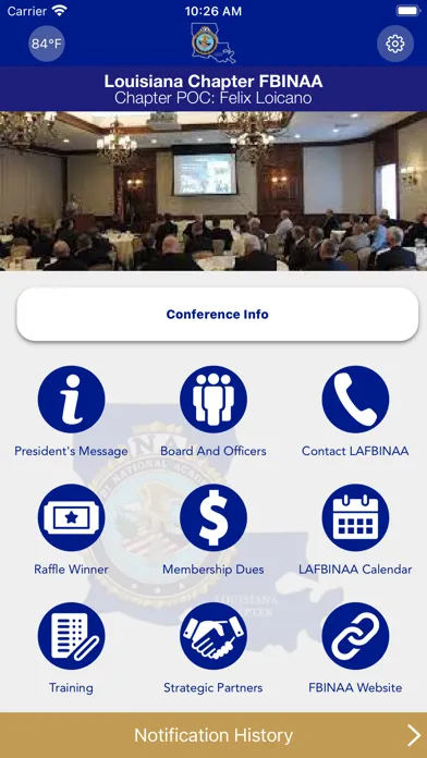 Ảnh chụp màn hình của FBINAA- Louisiana Chapter