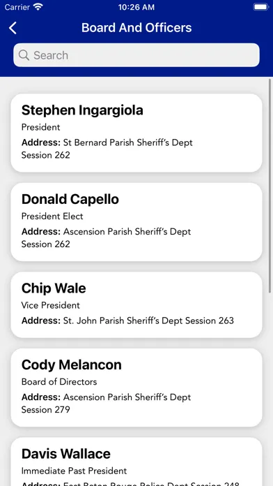 Ảnh chụp màn hình của FBINAA- Louisiana Chapter