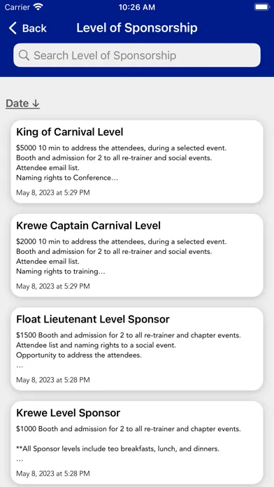 Ảnh chụp màn hình của FBINAA- Louisiana Chapter