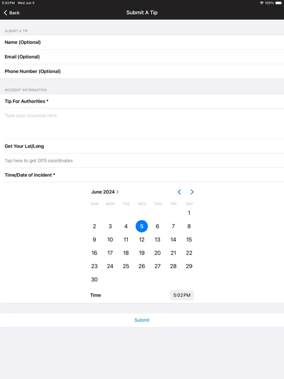 Saginaw County Sheriff iPad Screenshots