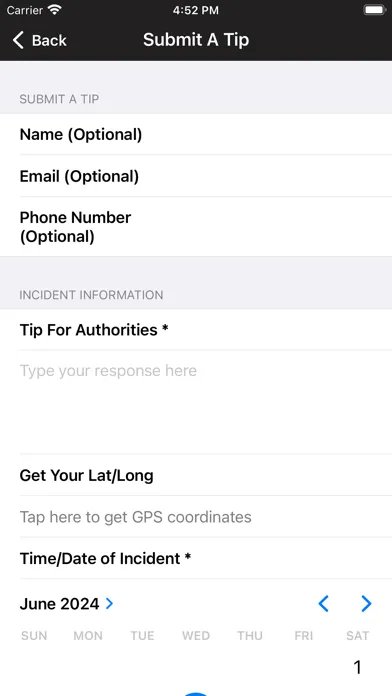 Saginaw County Sheriff Screenshots