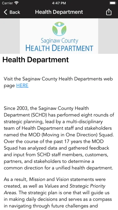 Saginaw County Sheriff Screenshots