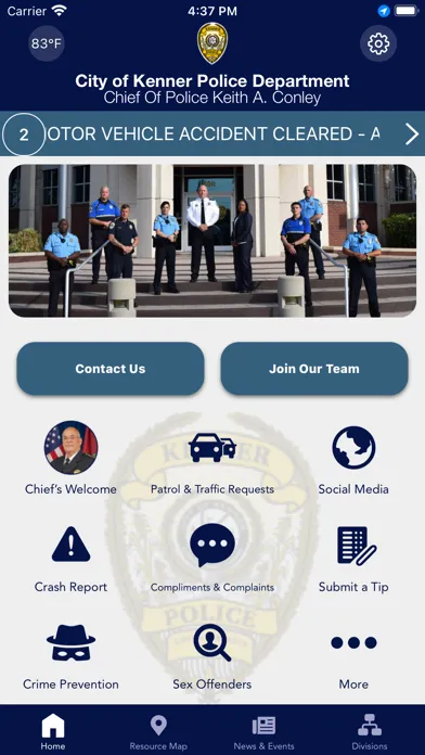 Kenner Police Department LA Ekran Görüntüleri