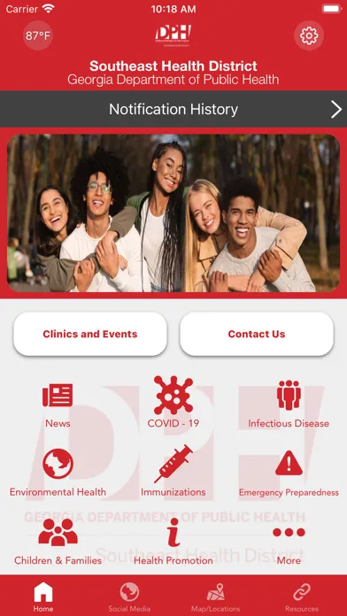 Southeast Health District – GA スクリーンショット
